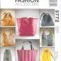 M3772 McCalls Pattern FASHION ACCESSORIES LINED BAGS