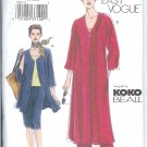 V7808 Vogue VERY EASY Jacket, Duster, Top, Skirt, Pants Misses/Miss Petite Size 8,10,12