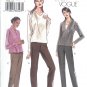 V7938 Vogue Pattern VERY EASY Pants Misses Size 6, 8, 10, 12