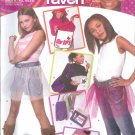 S4151 Simplicity Pattern THATS SO RAVEN Skirt,  Hat in 3 Sizes, & Accessories Childs ALL SIZES