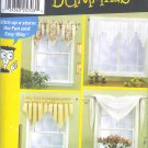 S7164 Simplicity Pattern for Dummies  Window Treatments