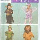 S4468 Simplicity Pattern Costumes for Kids Toddlers Size A 1/2,1,2,3,4