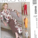 M4655 McCalls DRESS ALTERNATIVES  Jackets,Dress,Duster,Pants Misses/Miss Petite Size 8,10,12,14