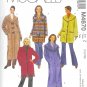 M4670 McCalls FABULOUS FLEECE Unlined Jackets, Coats Misses/Miss Petite Size  XS, S, M