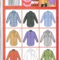 B3198 Butterick Pattern 9 SEW EASY Shirt Misses Size 20, 22, 24