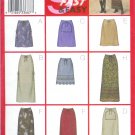 B3201 Butterick Pattern 9 SEW FAST EASY Skirt Misses/Miss Petite Size 8, 10,12