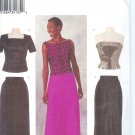 B3304 Butterick Pattern Top, Skirt Misses Size 20, 22, 24