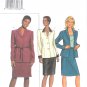 B3578 Butterick Pattern EASY Jacket, Skirt Misses/Miss Petite Size 18, 20, 22