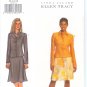 B3576 Butterick Pattern  EASY Jacket, Skirt Misses/Miss Petite Size 12, 14, 16