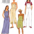 B3853 Butterick Pattern EASY Jumper, Overalls Misses/Miss Petite Size XS, S, M
