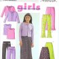 B3903 Butterick FAST & EASY FASHION Cardigan, Top, Skirt, Pants Girl Size 7, 8, 10