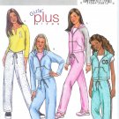 B3922 Butterick  Pattern Jacket, Vest, Top, Pants PLUS Girls Size 7-14