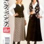 B3941 Butterick Pattern EASY SEE & SEW Vest, Skirt Misses Size 18, 20, 22