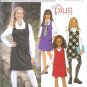 B3960 Butterick Pattern  FAST & EASY Jumper PLUS Girls Size 7, 8, 10, 12, 14
