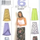 B3783 Butterick Pattern 6 EASY SEW Skirt Misses Size 22W,24W,26W