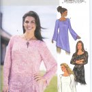 B3970 Butterick Pattern EASY Tunic PETITE Misses Size XS, S, M