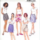 BP351 Butterick Pattern EASY PETITE Skirts and Skorts Misses Size 6,8,10