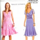 BP413 Butterick Pattern MAGGY LONDON EASY Dress Misses/Miss Petite Size EE 14-16-18-20
