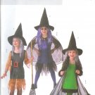 B4256 Butterick EASY Witch Costume Childs/Girls Size 6, 7, 8