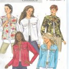 B4741 Butterick Pattern CLASSICS EASY Jacket Misses/Miss Petite Size BB 8-10-12-14