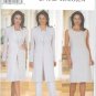 B6001 Butterick Pattern DAVID WARREN Jacket, Dress,Top, Pants Misses/Miss Petite Size 20,22,24
