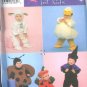 S4453 Simplicity Pattern COSTUMES FOR KIDS Unisex Toddlers Size A 1/2, 1, 2, 3, 4