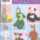 S4460 Simplicity Pattern COSTUMES FOR KIDS Toddler Size A 1/2, 1, 2, 3, 4