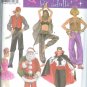 S4464 Simplicity Pattern COSTUMES FOR ADULTS Size A  S, M, L