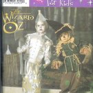 S5414 Simplicity Pattern WIZARD of OZ Costumes for Kids Child Size A 3-8