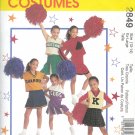 M2849 McCalls Pattern Cheerleading Costume Child/Girl Size 5 - 6