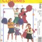 M2849 McCalls Pattern Cheerleading Costume Child/Girl Size 12 - 14