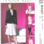 M4467 McCalls NON STOP WARDROBE Lined Jacket,Top,Bias Skirt,Pants Misses/Miss Petite Size 10-16