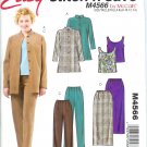 M4566 McCalls Pattern STITCH N SAVE Shirt-Jacket,Tank Top,Skirt, Pants Misses/Miss Petite Size 12-18