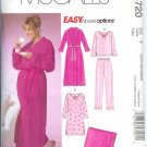 M4720 McCalls Pattern ENDLESS OPTIONS Robe,Top,Gown,Pants, Blanket  Misses/Miss Petite Size XS-S-M