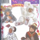 S4001 Simplicity Pattern PICTURE ME COSTUMES for KIDS Toddler Size A 1/2, 1, 2, 3, 4