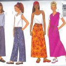 B3150 Butterick  Pattern FAST&EASY Tops, Skirts, Pants Girls Size 7, 8, 10