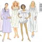 B3313 Butterick Pattern Nightgown Shorts Misses Size XS, S, M