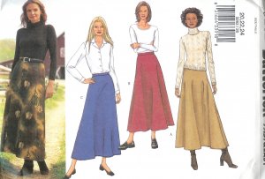 B3262 Butterick Pattern FAST & EASY Skirt Misses/Miss Petite Size 20, 22,24
