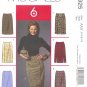 M4925 McCalls Pattern  "6 GREAT LOOKS" Skirts Misses/Miss Petite  Size AAX 4-6-8-10