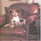 V7441 Vogue Pattern CRAFT Plush Dog Pillows