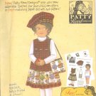 S4824 Simplicity Pattern PATTY REED Jumper, Hat and Bag Childs Size BB 5, 6, 7, 8