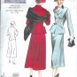 V2476 Vogue VINTAGE MODEL 1949 Design Jacket & Skirt Misses Size 6, 8, 10
