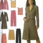 S4791 Simplicity Pattern EASY  Pants, Skirt, Top & Lined Coat or Jacket Petite Misses Size 12- 20