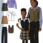 S4978 Simplicity Pattern Pants, Skirt, Shirt & Vest Childs & Girls Size 3, 4, 5, 6