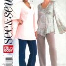 B4325 Butterick Pattern EASY Top PETITE Misses Size 18 -20 -22