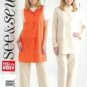 B4429 Butterick Pattern EASY Jacket, Vest, & Pants PETITE  Misses Size 8 - 10 - 12