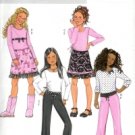 B4338 Butterick Pattern EASY Top, Skirt, & Pants Girls Size 12 -14 -16