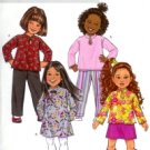 B4334 Butterick Pattern EASY Top, Dress, Skirt, & Pants Child/Girl Size 2 - 5