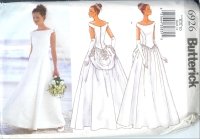 B6926 Butterick Pattern Dress PETITE Misses Size 6, 8, 10