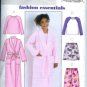B4340 Butterick Pattern EASY Robe, Belt, Top, Shorts, & Pants PLUS Girl Size 10 1/2 - 16 1/2